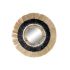 Oglindă de perete DKD Home Decor Negru Natural Colonial 55 x 7 x 55 cm