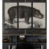 Pânză DKD Home Decor 3 Piese Modern (180 x 4 x 120 cm)