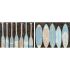 Tablou DKD Home Decor Marin 120 x 3,7 x 90 cm (2 Unități)