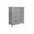 Comodă DKD Home Decor Gri Lemn MDF (80 x 40 x 96 cm)