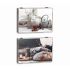 Capace DKD Home Decor Contor Oriental Lemn MDF 2 Unități 46,5 x 6 x 31,5 cm
