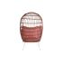 Canapea de grădină DKD Home Decor 99 x 71 x 147 cm Metal Teracotă ratan sintetic Alb