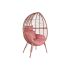 Canapea de grădină DKD Home Decor 90 x 65 x 151 cm Metal Teracotă ratan sintetic