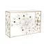 Consolă DKD Home Decor Geam Negru Auriu* Metal 120 x 35 x 80 cm