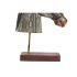 Figură Decorativă DKD Home Decor Cal Fier Lemn de mango (24 x 12 x 35 cm)