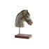 Figură Decorativă DKD Home Decor Cal Fier Lemn de mango (24 x 12 x 35 cm)