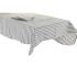 Față de masă și șervete DKD Home Decor 150 x 150 x 0,5 cm Gri Alb Verde