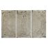 Decorațiune de Perete DKD Home Decor Bej Neoclasic 178 x 4 x 112 cm (3 Piese)