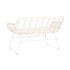 Set de Canapea și Masă DKD Home Decor Metal ratan sintetic 124 x 74 x 84 cm