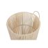 Set de Coșuri DKD Home Decor Bej Metal 42 x 42 x 51 cm 3 Piese
