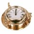 Ceas de Perete DKD Home Decor Geam Auriu* Vintage Alamă (23 x 7 x 23 cm)