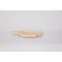 Tavă pentru gustari DKD Home Decor Maro Deschis Natural Tropical 38 x 21 x 5 cm 30 x 21 x 5 cm