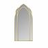 Oglindă de perete DKD Home Decor Auriu* Metal Arab (60 x 2,5 x 119,4 cm)