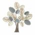 Decorațiune de Perete DKD Home Decor Copac Metal Multicolor Modern (96 x 7,6 x 100 cm)