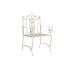 Zahradní židle DKD Home Decor Alb Metal 63,5 x 52 x 98 cm