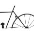Figură Decorativă DKD Home Decor 78 x 2,5 x 45 cm Bicicletă Vintage (2 Unități)