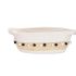 Set de Coșuri DKD Home Decor Alb Gri Aluminiu Boho 36 x 26 x 15 cm 45 x 25 x 16 cm 3 Piese (2 Unități)