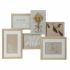 Ramă Foto DKD Home Decor 54 x 2,4 x 36,7 cm Geam Natural Shabby Chic
