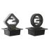 Kašna DKD Home Decor 21 x 19 x 26 cm Rășină Modern (2 Unități)