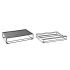 Organizator de capsule de cafea DKD Home Decor 21 x 31 x 7,5 cm Negru Metal
