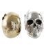 Figură Decorativă DKD Home Decor Auriu* Argintiu Craniu 16,5 x 10,5 x 11,5 cm (2 Unități)