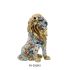 Figură Decorativă DKD Home Decor Auriu* Leu Rășină Multicolor Modern (21 x 14,5 x 27 cm) (15 x 21 x 27 cm)
