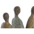 Figură Decorativă DKD Home Decor Africană Rășină Multicolor (33,5 x 14,5 x 41 cm)