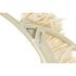 Oglindă de perete DKD Home Decor Auriu* Natural Franjuri Boho 89 x 2 x 40 cm
