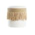 Vază DKD Home Decor Alb Natural Metal 20 x 16 x 40 cm