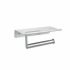 Suport pentru Role de Hârtie Igienică DKD Home Decor 18 x 9,7 x 7,5 cm Argintiu Oțel inoxidabil