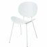 Taburet DKD Home Decor Negru Metal Alb polipropilenă (52,5 x 49 x 104 cm)