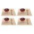 Set de Sushi DKD Home Decor 14,5 x 14,5 x 31 cm Fucsia Mandala Gresie Oriental (16 Piese)