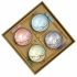Set de Sushi DKD Home Decor 34 x 34 x 6,5 cm Copac Multicolor Gresie Oriental (12 Unități)