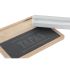 Set de Aperitiv DKD Home Decor 24 x 7 x 2,5 cm Natural Negru Slate