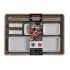 Set de Sushi DKD Home Decor 24 x 7 x 2 cm Natural Alb Gresie Oriental
