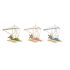 Figură Decorativă DKD Home Decor 32,5 x 20,5 x 24 cm Albastru Roz Verde Vintage (3 Piese)
