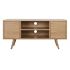 Mobilă TV DKD Home Decor Natural Metal Lemn MDF 120 x 40 x 57 cm