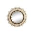 Oglindă de perete DKD Home Decor Maro Negru Natural Colonial 90 x 2 x 90 cm