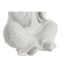 Figură Decorativă DKD Home Decor 24 x 22 x 39 cm Alb Călugăr Oriental (3 Piese)