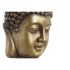 Ghiveci DKD Home Decor Fibră de Sticlă Auriu* Buda Oriental (25 x 25 x 36 cm)
