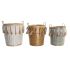 Set de Coșuri DKD Home Decor Multicolor Bambus Boho 49 x 45 x 54 cm