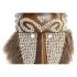 Figură Decorativă DKD Home Decor Natural Mască Fibră (30 x 10,5 x 53 cm)
