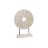 Figură Decorativă DKD Home Decor Alb Fier Cercuri (41 x 12 x 55 cm)