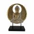 Figură Decorativă DKD Home Decor 25 x 8 x 33 cm Negru Auriu* Buda Oriental