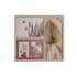 Ramă Foto DKD Home Decor 43 x 1,2 x 40 cm Natural Multicolor Lemn MDF Boho