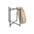 Ghiveci DKD Home Decor Natural Negru Metal Ratan Scandinav (43 x 43 x 46 cm)