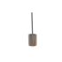 Perie pentru toaletă DKD Home Decor 9,5 X 9,5 X 36,5 CM Natural Gri Цимент
