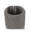 Perie pentru toaletă DKD Home Decor 11 X 11 X 36,5 CM Gri Цимент Oțel inoxidabil