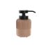 Dozator de Săpun DKD Home Decor Negru Цимент Teracotă polipropilenă 7 x 7 x 16 cm