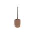 Perie pentru toaletă DKD Home Decor 11 X 11 X 36,5 CM Цимент Teracotă Oțel inoxidabil